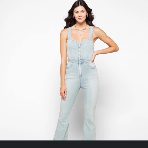 Free People Jumpsuit Size 12 - Picture 2 of 6